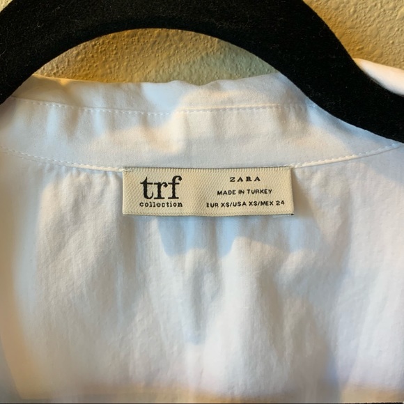 ZARA trf collection Wide Sleeve Top - Picture 3 of 11